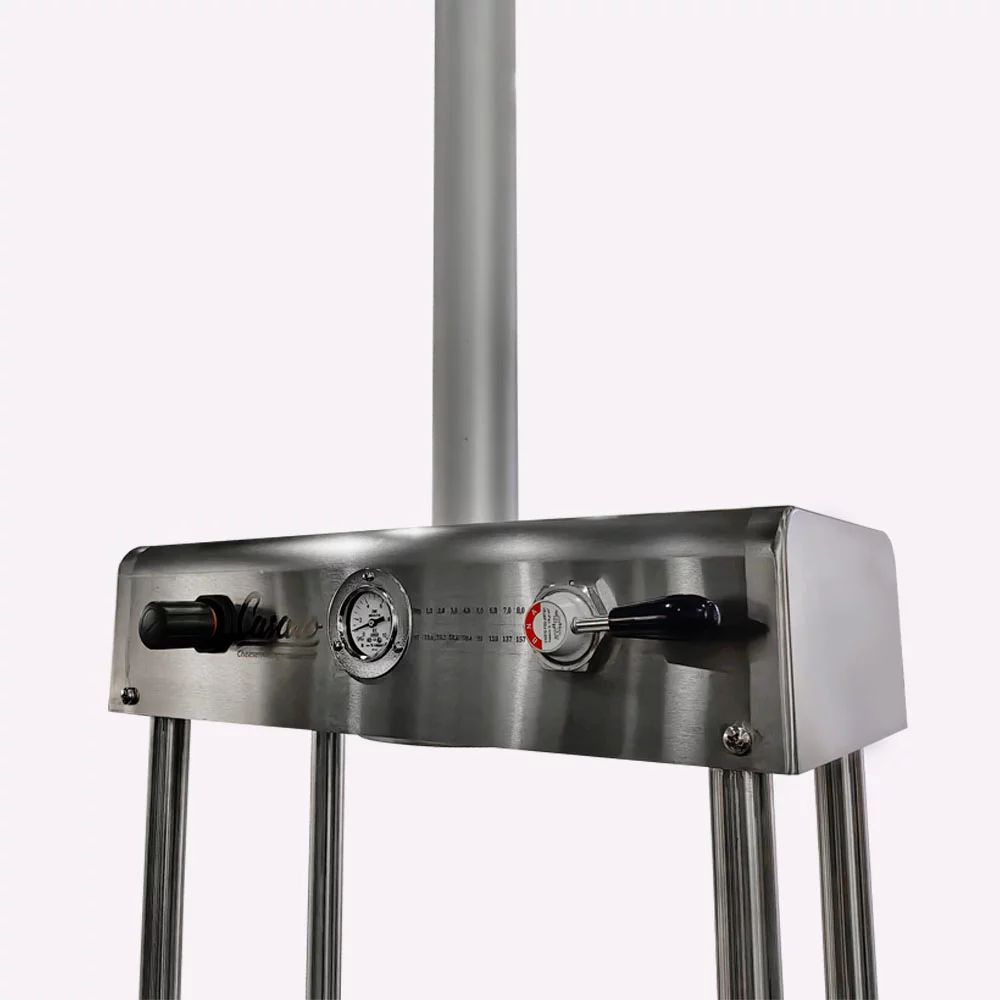 Пневматический вертикальный пресс для сыра