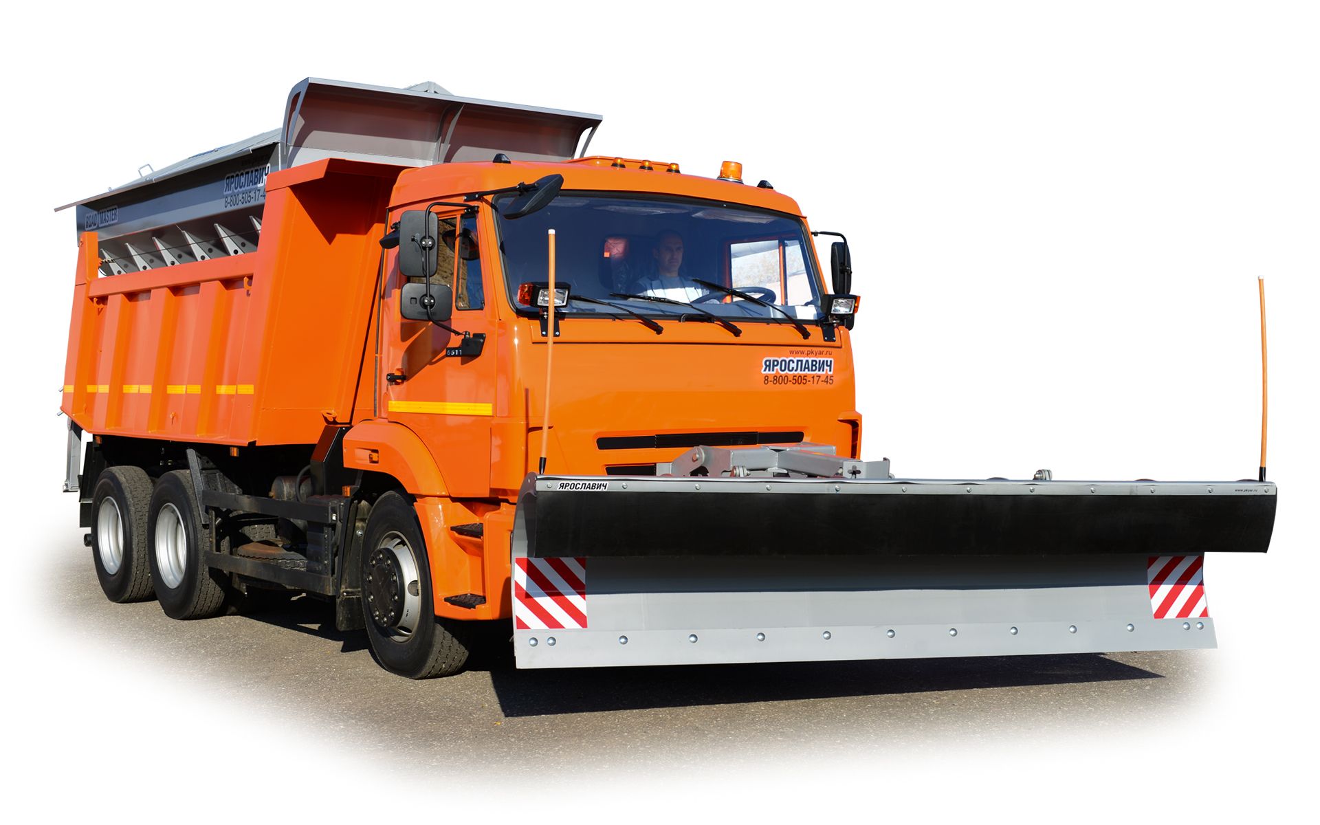 Автомобильный снегоуборочный передний отвал УПО-3 «Ураган»