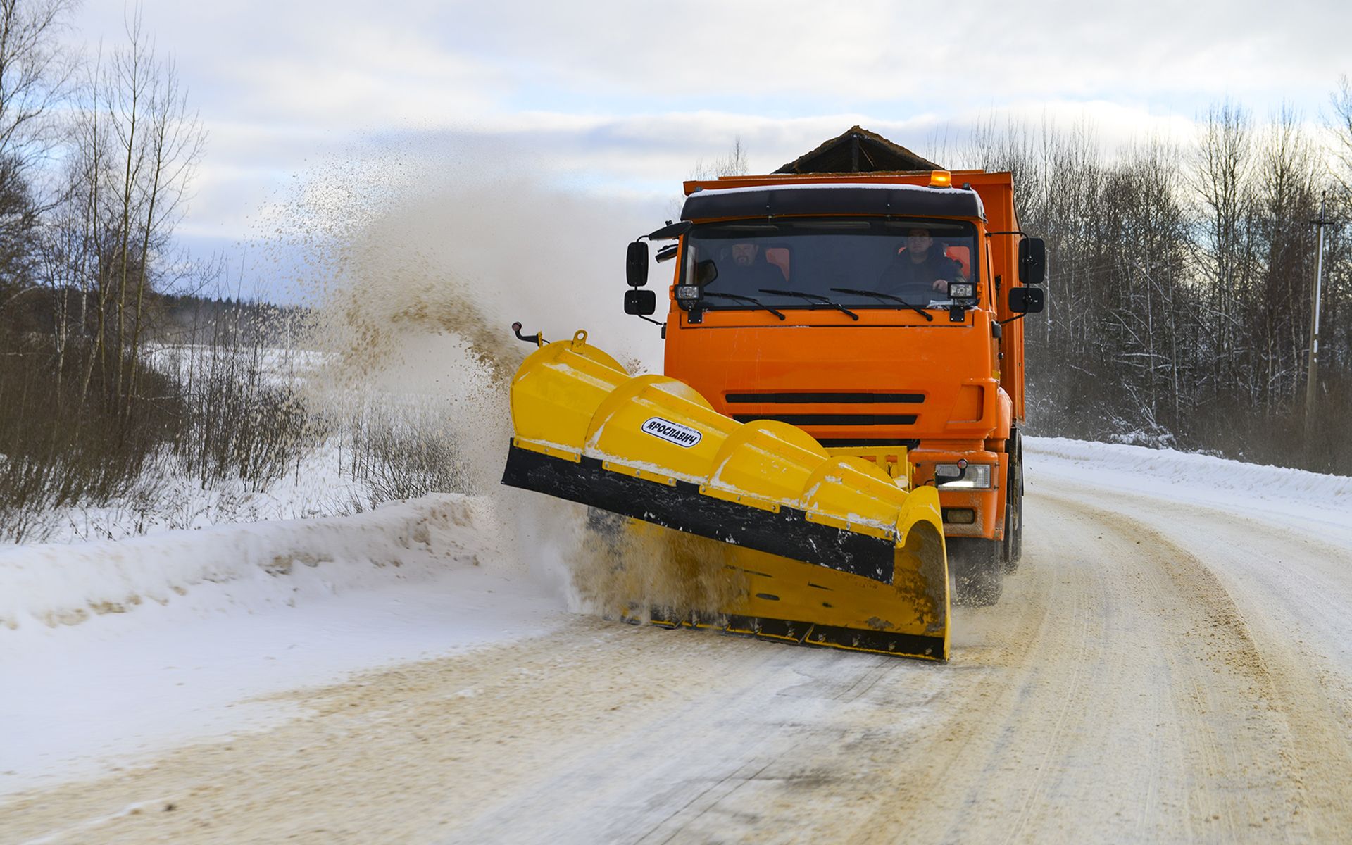Автомобильный скоростной снегоуборочный отвал ПКО-2,6М «Буран»