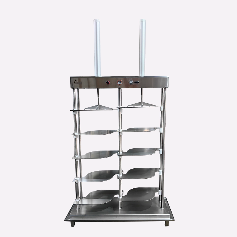 Пневматический вертикальный пресс для сыра