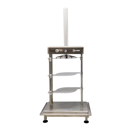 Пневматический вертикальный пресс для сыра