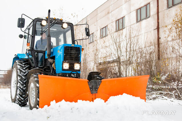 Отвал «Бабочка» для уборки снега на трактор МТЗ