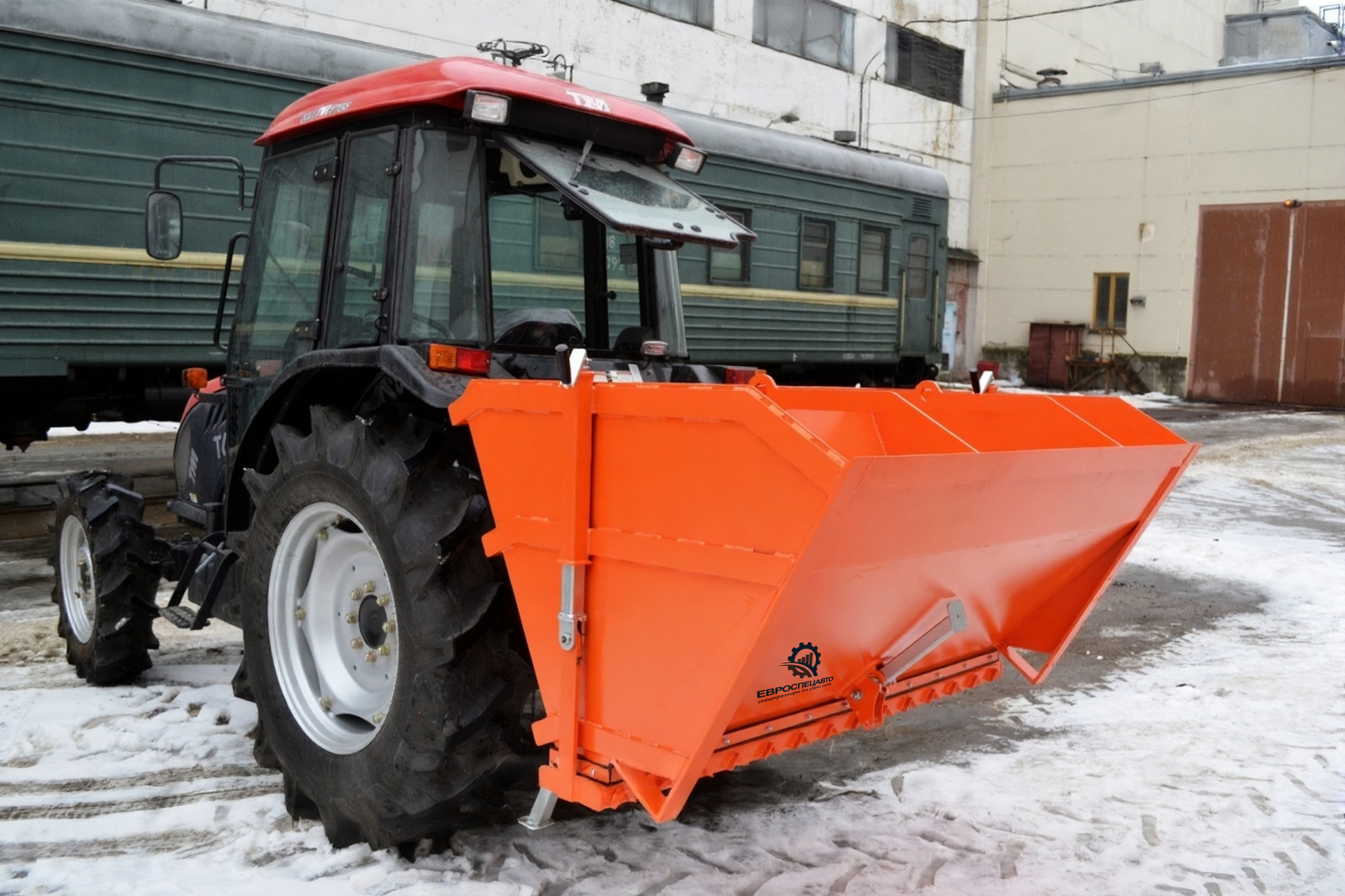 Пескоразбрасыватель навесной вибрационный к МТЗ 