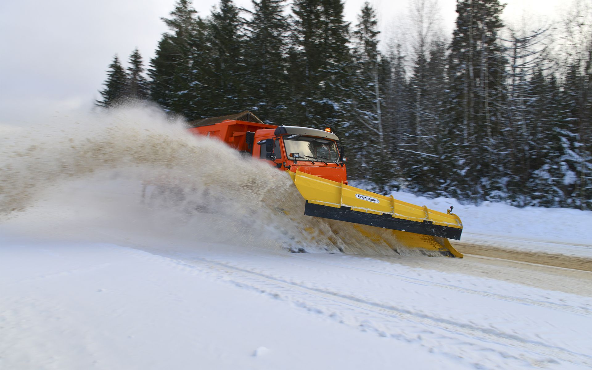 Автомобильный скоростной снегоуборочный отвал ПКО-2,6М «Буран»