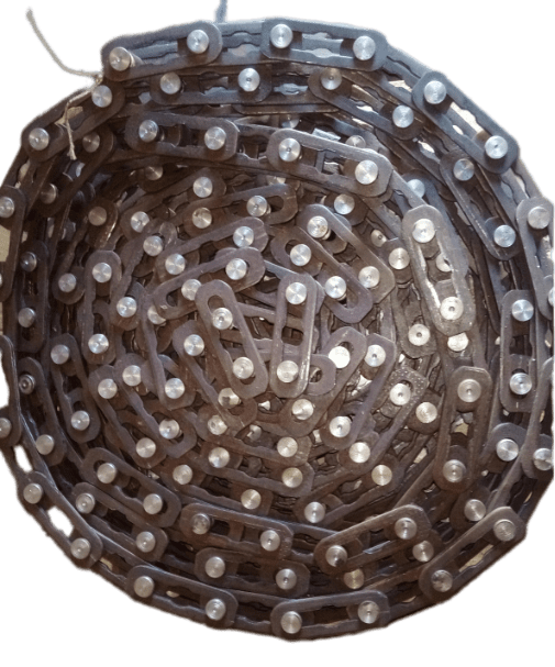 Цепь транспортера пескоразбрасывателя (со скребками) ЦТ80С-9332300