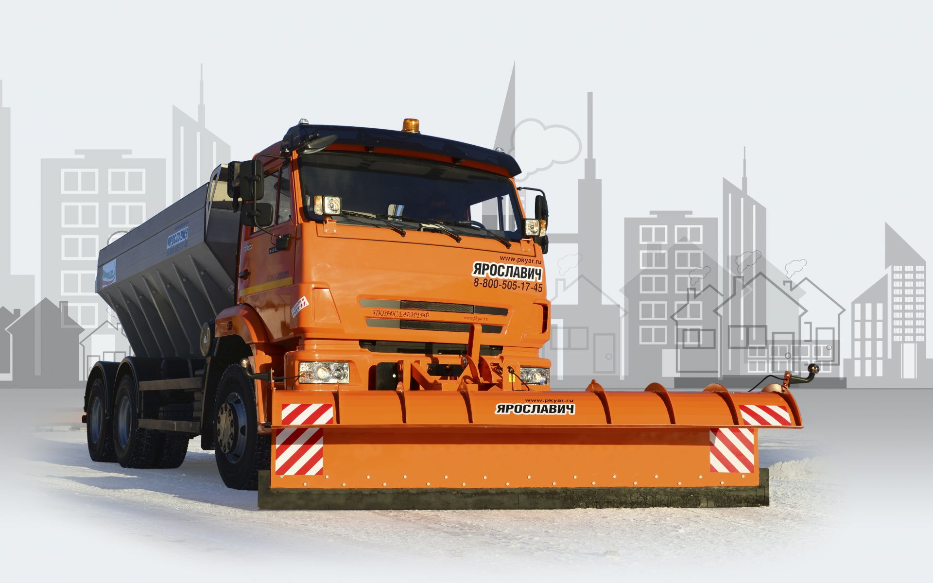 Комбинированная дорожная машина СМД-502900ш