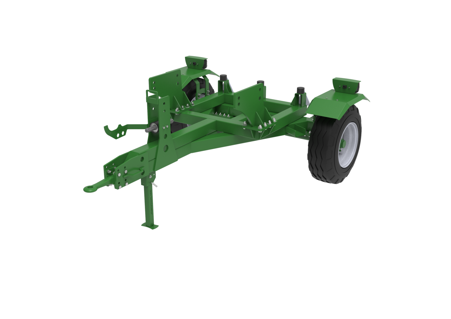 Тележка разбрасывателя минеральных удобрений ТР-ОСМ-3