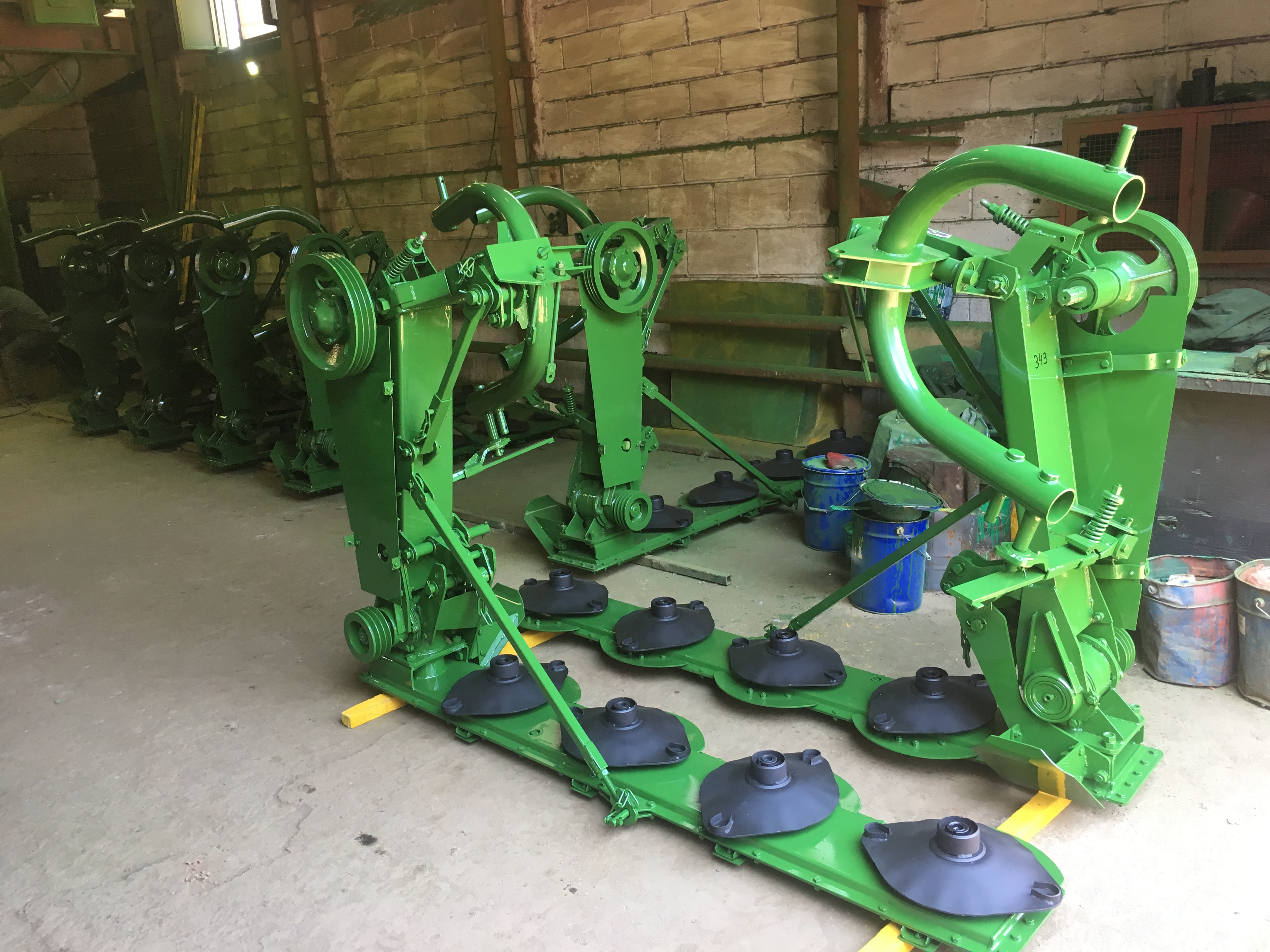 Косилка ротационная навесная КРН-2.1Б (полевая)