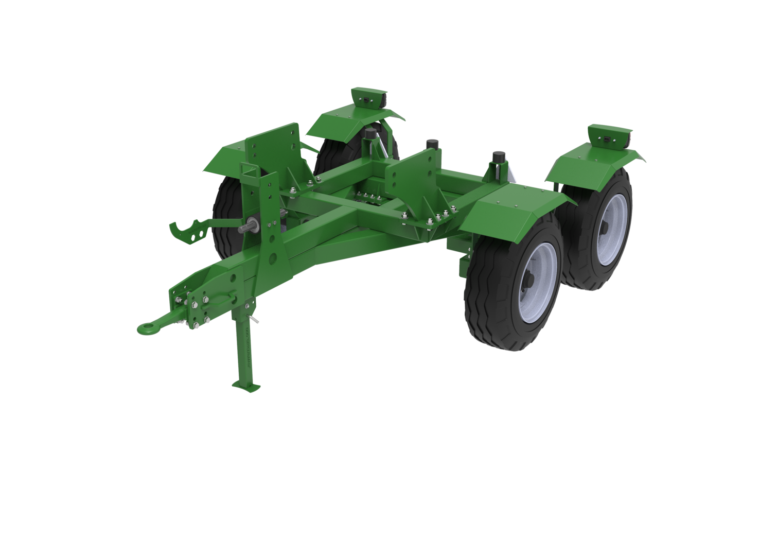 Тележка разбрасывателя минеральных удобрений ТР-ОСМ-3