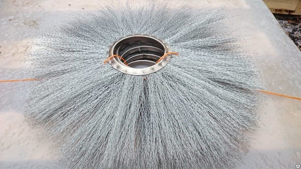 Диск щеточный металлический 254х900