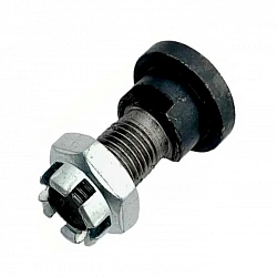 Болт крепления ножа косилки АС-1, КРН-2.1, КДН-210 с корончатой гайкой 